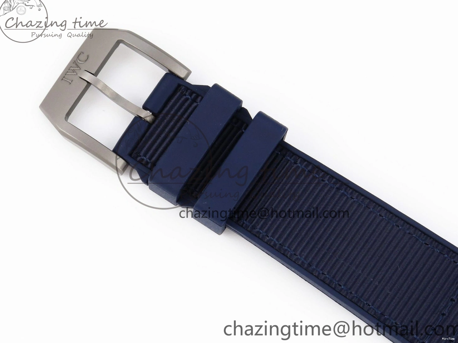 MIROTIME 0418 Original Pilot’s Watch Laureus Blue Ceramic IW328101 ZF 1:1 Best Edition on Blue Nylon Strap A 7027